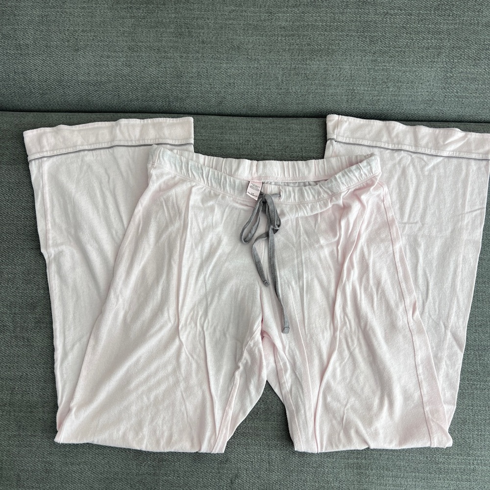Victoria Secret Baby Pink Button-Up Pajama Set sz S - Picture 3 of 4